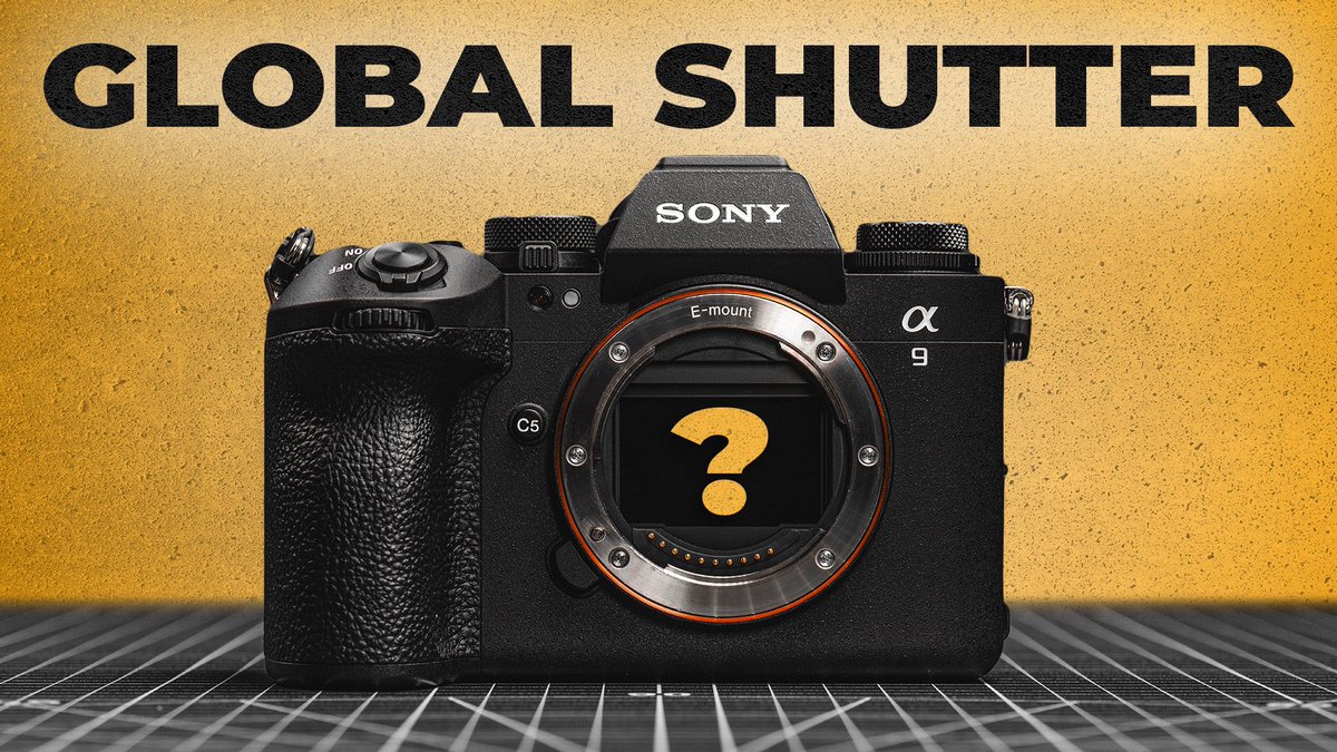NEW VIDEO: What's So Exciting About Global Shutter? Sony a9iii vs Rolling Shutter. Watch it on YouTube → urlgeni.us/youtube/9kBAS Like 👍🏻 , Share 📨 , RT ♻️ , Secure The Cup ☕️