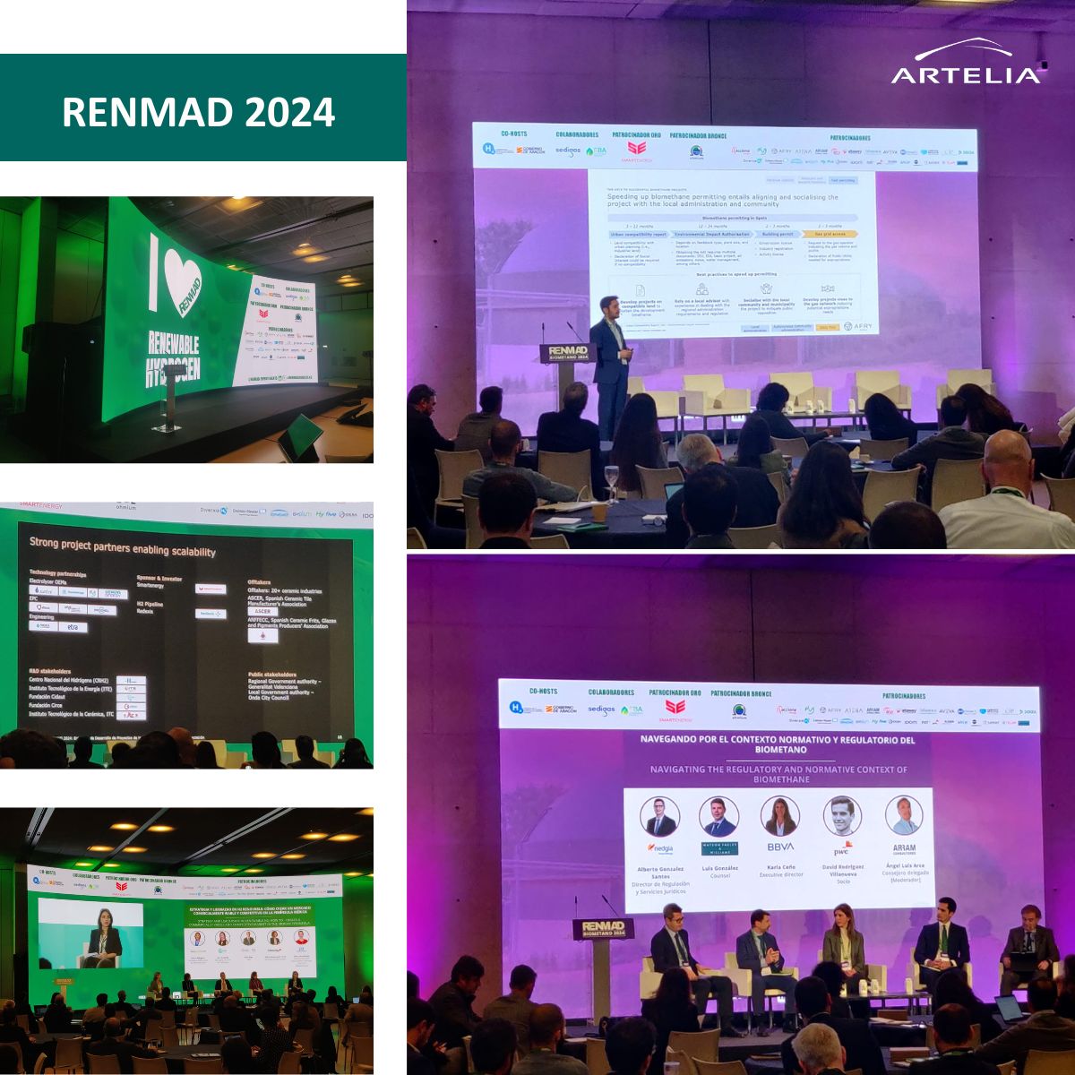 [EVENTO📢] Nos complace anunciar, que la semana pasada, desde Artelia Spain &amp; Portugal participamos en la IV edición del Congreso RENMAD 2024 en Zaragoza.

 Un espacio ideal para la colaboración y el intercambio de conocimientos ♻

#RENMAD2024 #Hidrógeno #Innovación #Energía
