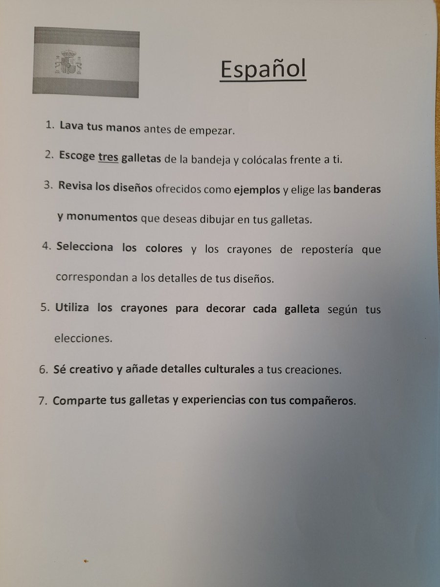 able_phillips's tweet photo. Languages More Able Y9 and Y10. Decorating biscuits in French and Spanish with landmarks. https://t.co/TpuDOYka1p