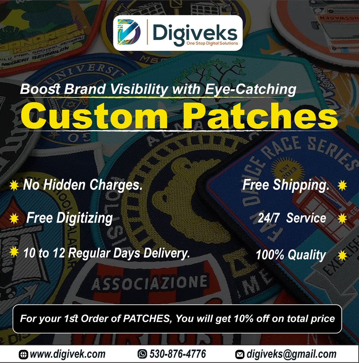 DigiVek's tweet photo. #patch #patches #emblem #patchmurah #patchwork #jualpatch #patchcollector #embroidery #custompatch #patchgame #bordir #ironpatch #patchbordir #jualemblem #patchcollection #bordirkomputer #patchbandung #moralepatch #patchcustom #edc #fashion #battlevest #patchescustom #bordir https://t.co/b3K9qMpr4Y
