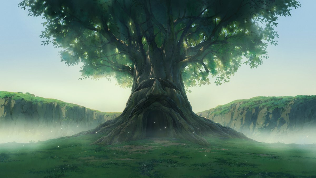 MattVinnie's tweet photo. Thread of Deku Tree paintings from a while ago to right click and save, various times of day
(3840x2160 desktop wallpapers) https://t.co/4oTOm48CQN