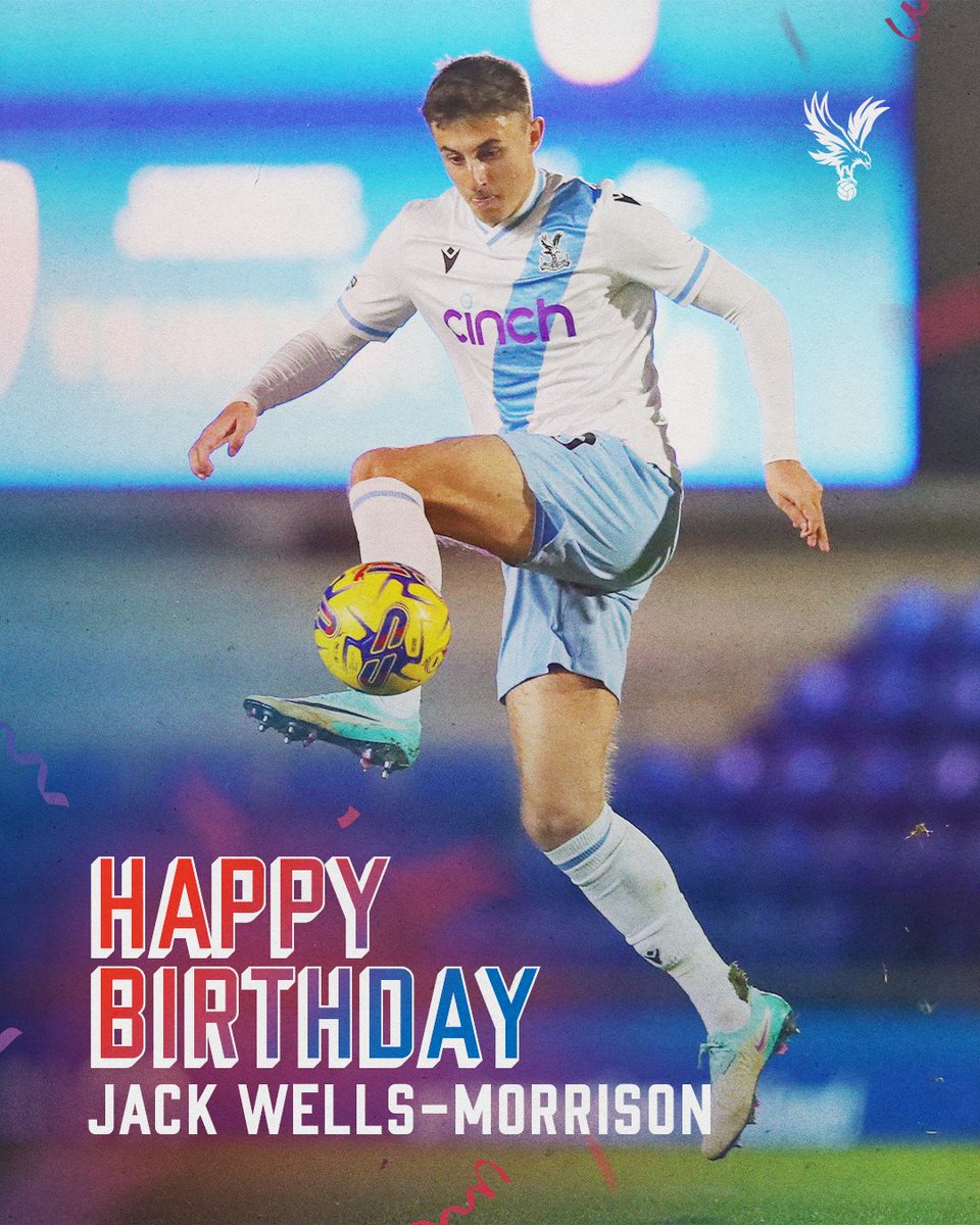 CPFCAcademy's tweet photo. Happy Birthday, Jacko! 🎂🎉

#CPFC | @jwellsmorrison https://t.co/inRbaJsyHU