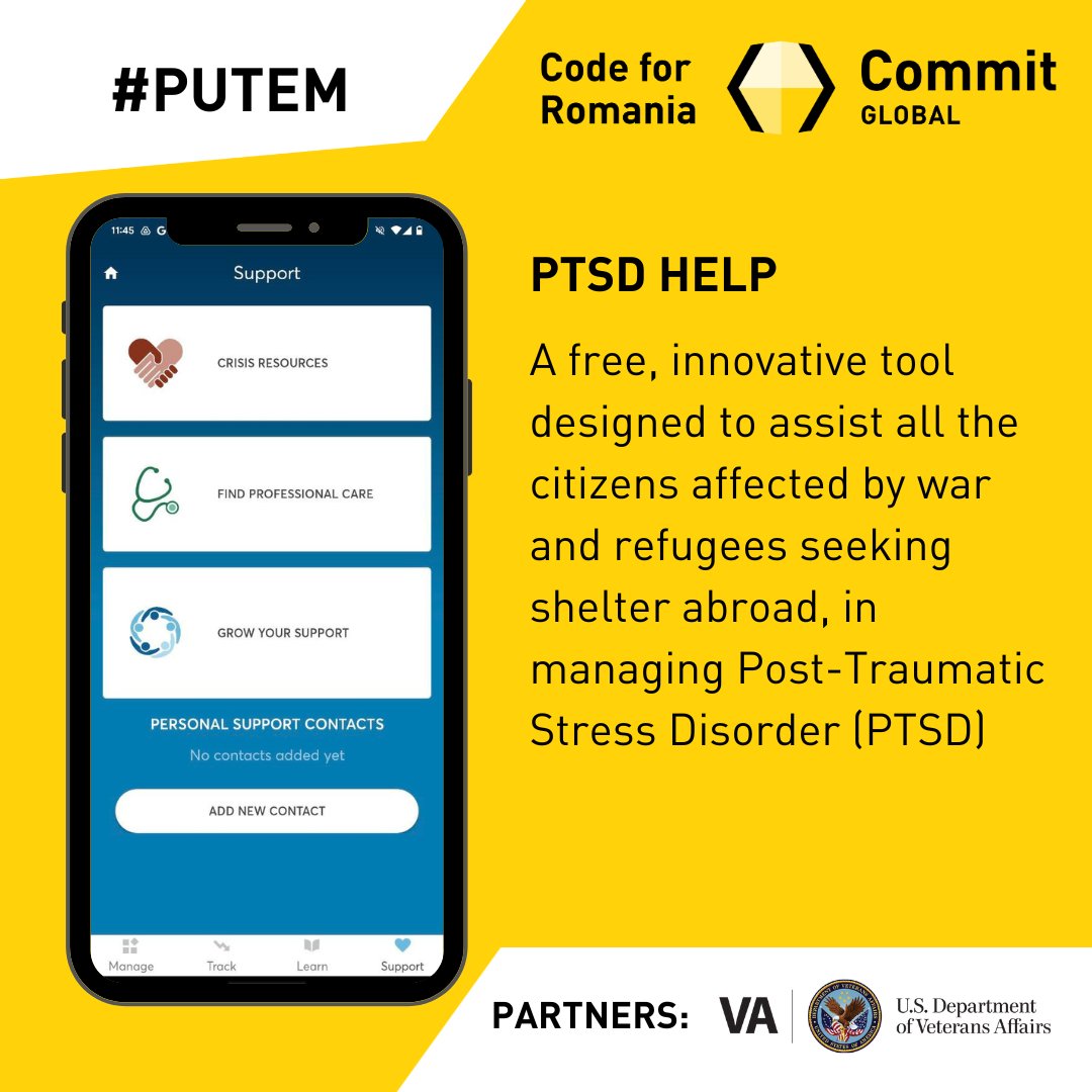 Commit Global (@commitglobalorg) on Twitter photo Facing critical situations can be overwhelming, but you are not alone! Deploying #PTSDHelp app in Ukraine Your PTSD management virtual assistant, with free confidential support & info ๐บ๐ฆ๐ท๐ด๐ฌ๐ง Developed with <a href="/DeptVetAffairs/">Veterans Affairs</a>. Download for free support!
commitglobal.org/en/blog/ptsd-hโฆ Facing critical situations can be overwhelming, but you are not alone! Deploying #PTSDHelp app in Ukraine Your PTSD management virtual assistant, with free confidential support & info ๐บ๐ฆ๐ท๐ด๐ฌ๐ง Developed with <a href="/DeptVetAffairs/">Veterans Affairs</a>. Download for free support!
commitglobal.org/en/blog/ptsd-hโฆ