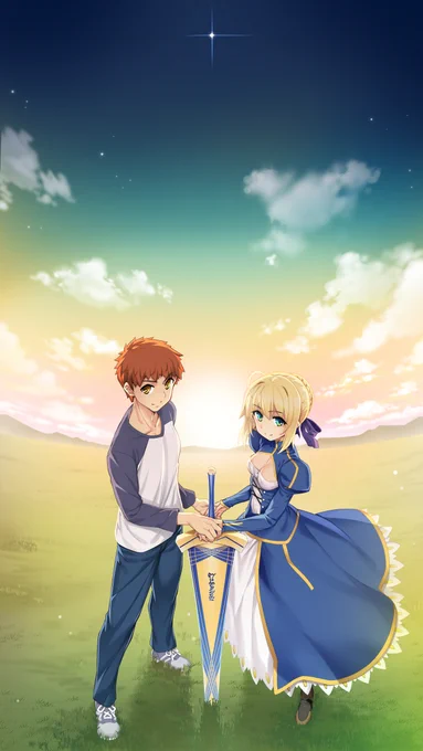 Fate/stay night 20周年おめでとうございます。 