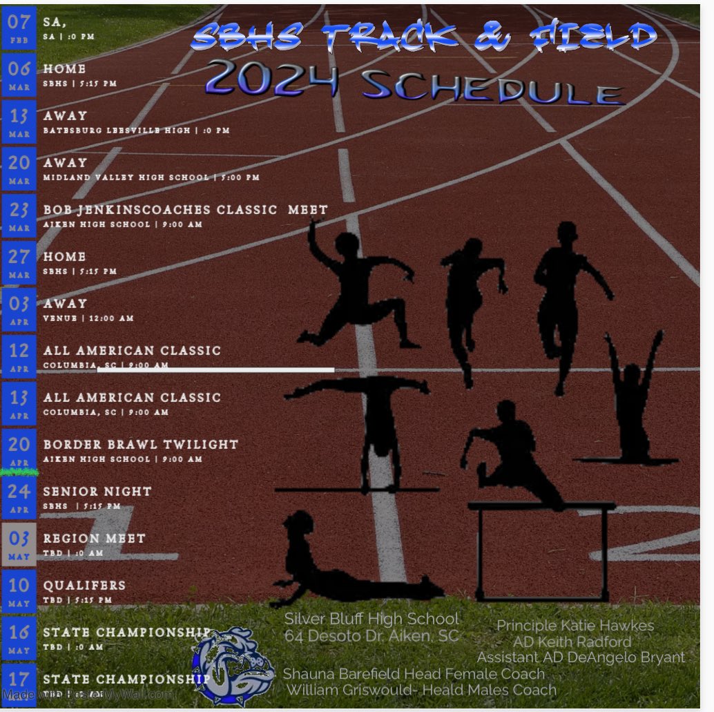 Silver Bluff Track & Field tweet media