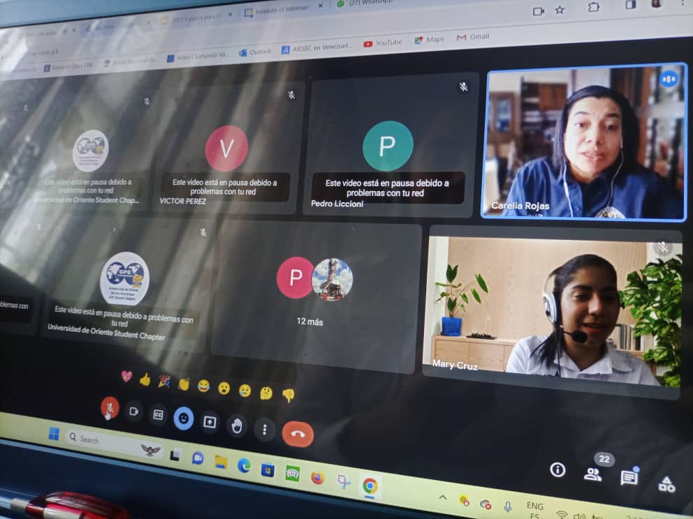 ¡Estamos orgullos del trabajo en equipo que realiza la SPE UDO Anzoategui! El pasado sábado 27 de enero estuvimos moderando un encuentro virtual sobre experiencias y oportunidades de estudios en el Exterior. Gracias a los ponentes y asistentes por incorporarse a un espacio de