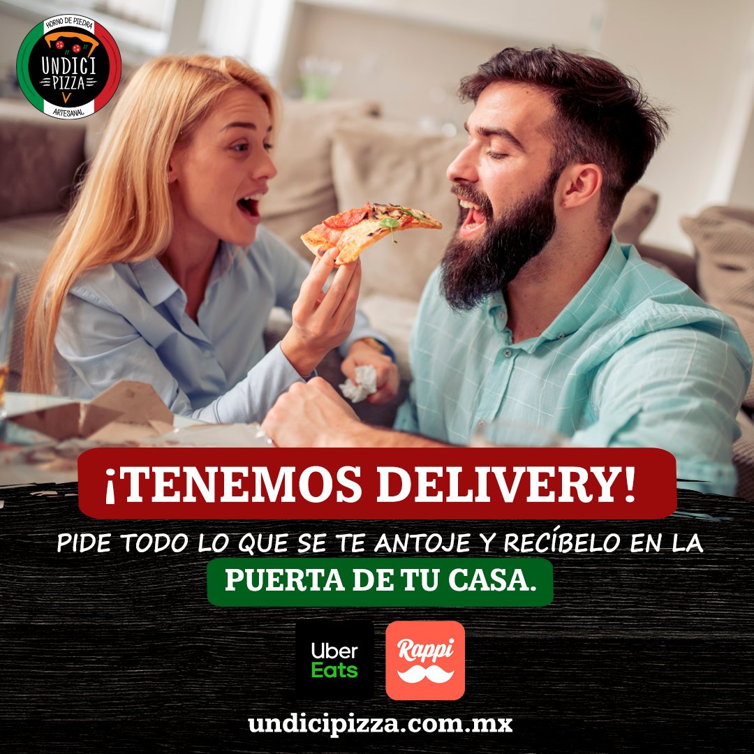 undicipizza's tweet photo. Esperamos tu orden con gusto.
Link en bio
#Undici #MomentosUndici #Polanco #ColNápoles #PizzaArtesanal #PizzaCDMX #pasta #vino #foodie #Italia #comidaitaliana #pizzería #hornodepiedra https://t.co/qewaF4AY8n