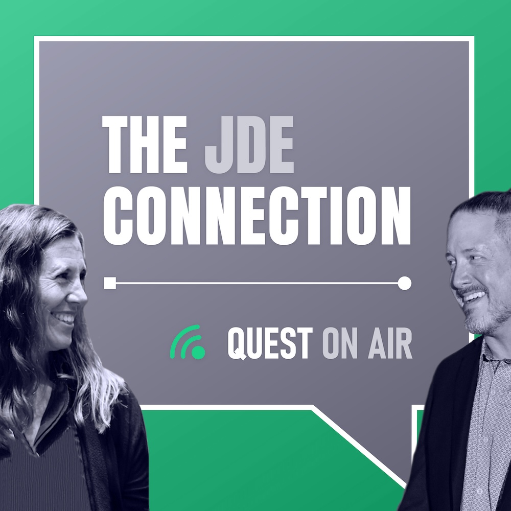 Meet Chandra Wobschall and myself on our new podcast, The JDE Connection, as we keep you posted (and entertained) on all things #JDE. Learn more on Quest Oracle Community: bit.ly/49asiyZ