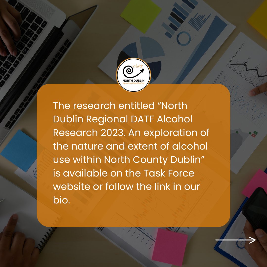 👉North Dublin Regional DATF Alcohol Research 2023
Available on the Task Force website or link in bio.
@1Hildegarde @hse #alcoholresearch

all the team at,
North Dublin Regional Drug & Alchohol Task Force
01 223 3493 | info@ndublinrdtf.ie
#Malahide | #Balbriggan | #Swords