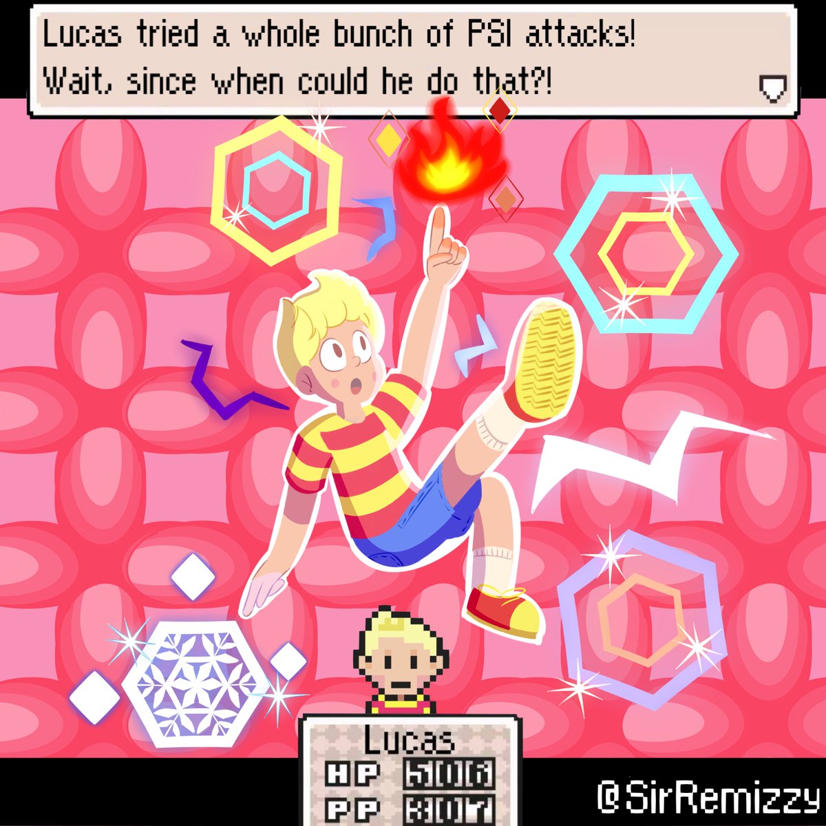 I think something's wrong with my copy of Mother 3... #MOTHER3 #EarthBound