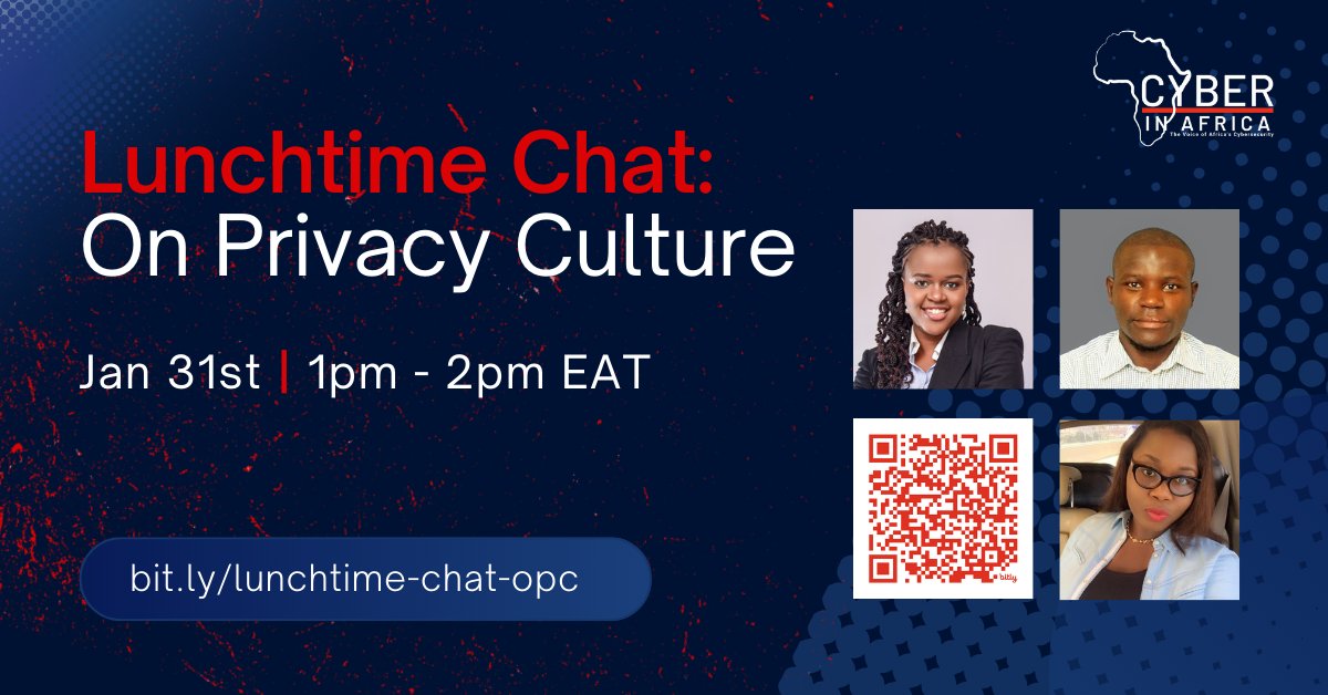 We're hosting this chat to explore organizational practice of privacy culture considering: - embedding tactics, privacy framework(ing) - culture assessment - measuring with possible KPIs/metrics Tune in here: bit.ly/lunchtime-chat… See you soon, hopefully! #dataprivacy