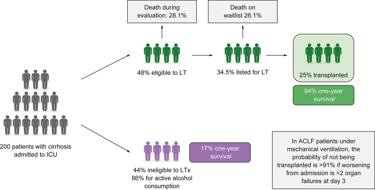 ❕Liver transplant selection criteria and outcomes in critically ill patients with ACLF 🔓#OpenAccess at 👉 jhep-reports.eu/article/S2589-… #LiverTwitter