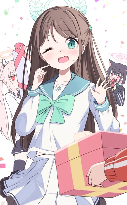 アイリはスイーツ部の姫 #ブルアカ 