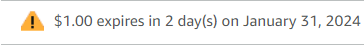 andyogan's tweet photo. Thanks @PrimeVideo for the 1 dollar credit for the No-Rush shipping. The credit will expire before the item arrives. I have all of 48 hours to save a dollar. Prime is becoming worthless... https://t.co/ZtIzL5FA7e