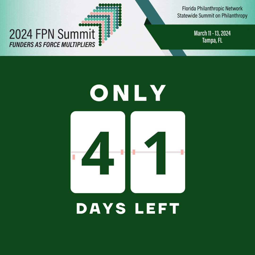 Countdown to the 2024 Summit with us. 📅 Hurry! The early rate ends on February 3rd, 2024!  

Haven't registered yet? Learn more here:  web.cvent.com/event/94c178aa…