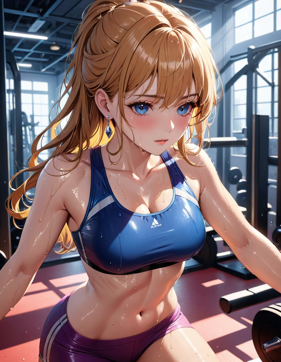 SamuraiSweat's tweet photo. 🌸✨ おはよう (Ohayou), Senpai! ✨🌸

I was at the gym super early today, waiting just for you!

But... you never showed up. https://t.co/ODm9JvEMlD