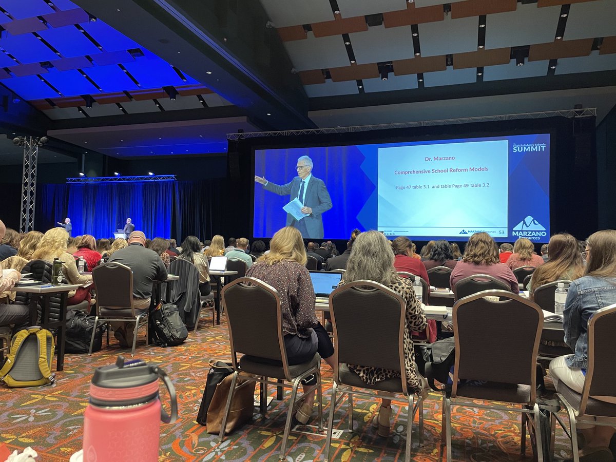 Celebrity sighting! Bob Marzano leading our keynote! #HRSSummit #everystudenteveryday