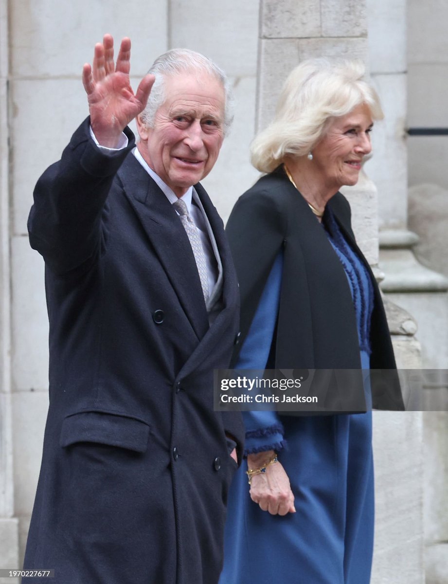 Great to see King Charles on good form after his short stay in Hospital  👑