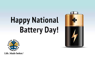 Get charged up! The perfect time to stock up! #BatteryDay #PublicPower