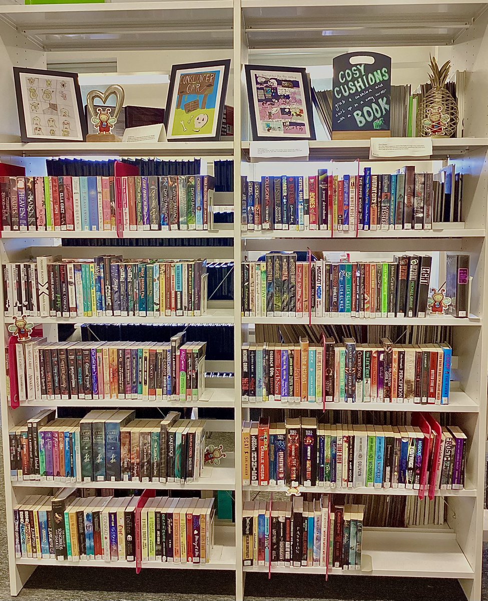 InverclydeLibs's tweet image. HELP! Bookbugs have invaded our junior and teenage books! Can you help us find them all? #Bookbug #DebugtheBooks