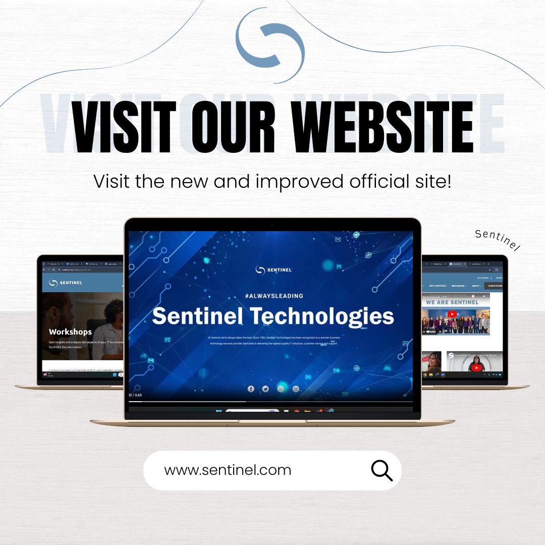 Unlock a world of possibilities at the all-new and improved Sentinel.com! 🚀✨ 

Experience innovation, discover new features, and join a community that's always evolving. 
Your digital journey begins here.

sentinel.com

#SentinelTechnologies
#AlwaysLeading