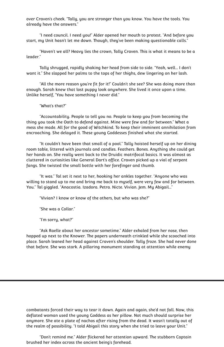 RoseBlood93's tweet photo. #Talder in chapter 19 of #ForThoseWhoDwell? Say less.

Disclaimer: This is very raw first draft before any polishing. 
I still don’t know when it will be out, but it’s not fair to keep y’all waiting without a little something

#MotherlandFortSalem #MotherlandFortSalem4 #MFSFanFic https://t.co/KwA65YtY5e