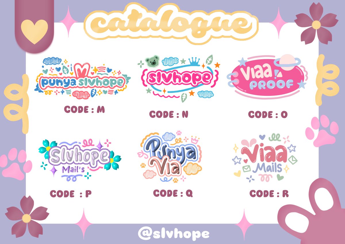 Slvhope's tweet photo. Ada titipan GA wm lgi🙌💐

꒰⁠⑅ Titipan Giveaway watermark dari @gummyboxbunny ꒱⁠˖⁠♡ 

Buat 12 orang

Rules : 
- rt + like
- Rep mau code yg mana

End:tba😍 https://t.co/97era98xuS