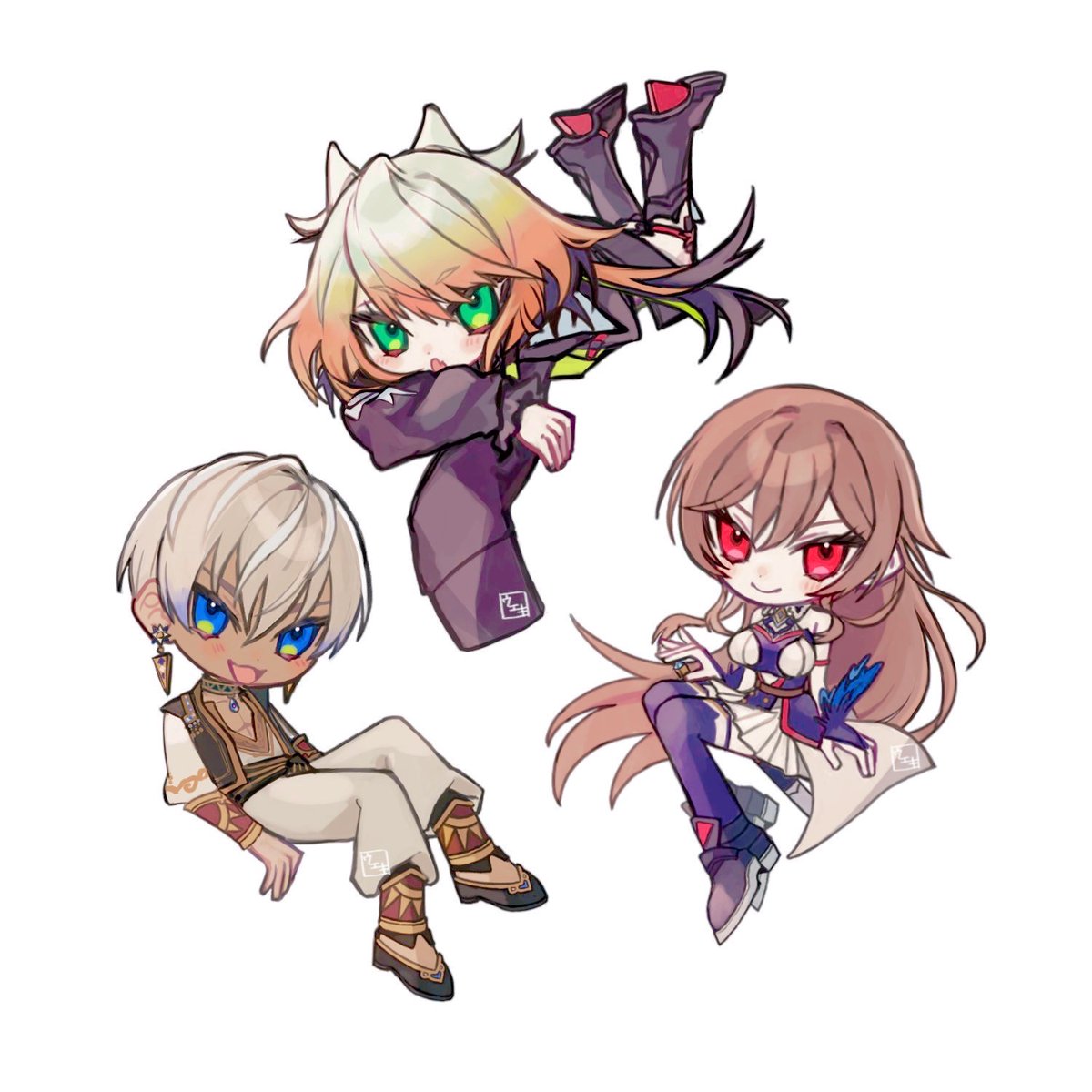 🐝💧🎠
#メイフ #絵リッサ #絵ブラヒム #フレン見て