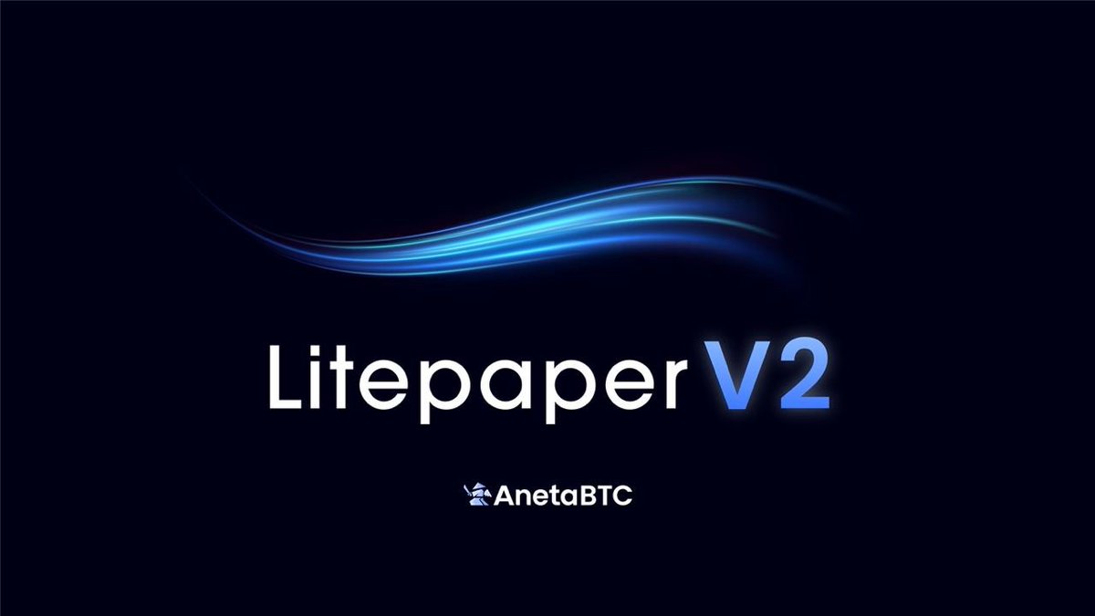 We’re excited to announce litepaper V2 is now live 🥷

Dive into our vision, protocol architecture, and roadmap for Aneta V2.

Litepaper below 🏯👇
medium.com/@anetaBTC/lite…