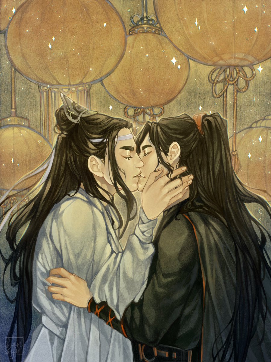 I really missed my best MDZS boys having their special moment in the lantern light 🐰

#danmei #mdzs #modaozushi #weiwuxian #lanwangji #lanzhan #weiying #wangxian #mdzsfanart #wwx #lwj