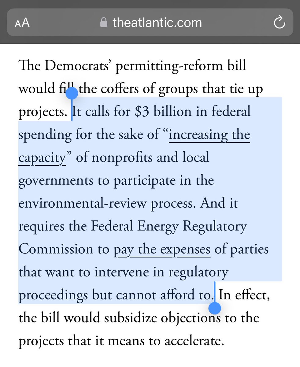 This is, without exaggeration, the worst permitting reform idea I’ve ever heard.