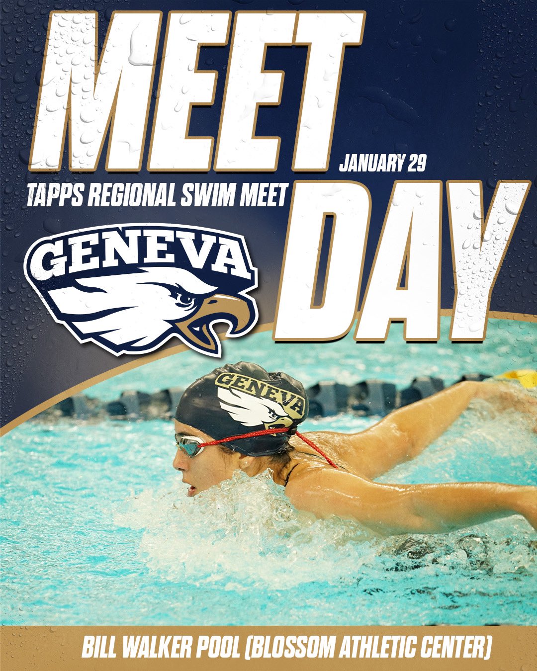 GSB Athletics on X: 🏊‍♂️🏊‍♀️ Dive into excitement as the Geneva Eagles  soar to new heights in San Antonio at Blossom Athletic Center! 🌟 Today's  swim meet promises fierce competition and unmatched