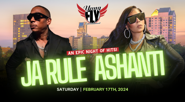 ASHANTI IS COMING TO AUGUSTA! It's going to be an Epic Night of Hits at the James Brown Arena on February 17th featuring Ashanti and Ja Rule. Get tix now 👉 bit.ly/3Q41Ley #ashanti #jarule #epic #nightofhits #entertainaugusta #jamesbrownarena #music #concert #augustaga