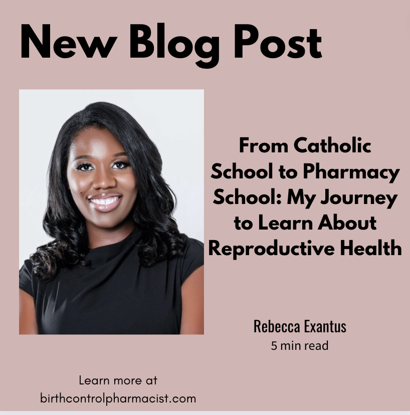 🚨 NEW BLOG POST 🚨

Everyone has a journey on how they learned about reproductive health. What was your journey?

Rebecca Exantus, PY4 student opens up about her journey to learn about reproductive health. 

To read the article, visit our website and click on "Blog"