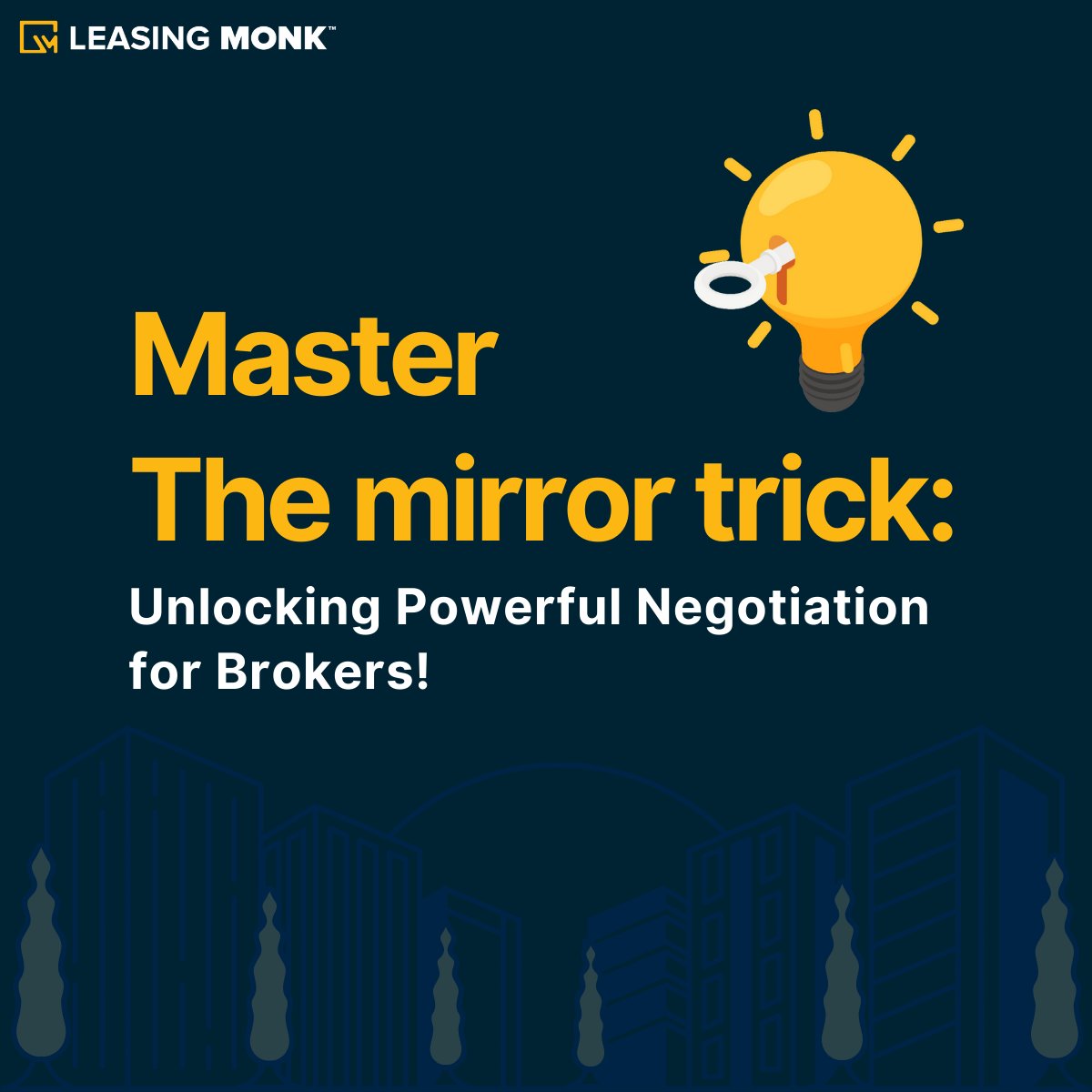 LeasingMonk's tweet photo. Elevate your negotiation game with Leasing Monk! 🌐 Unlock powerful strategies for brokers and real estate professionals. 💼💡 Don't miss out on the keys to successful deals. 

Check out Leasing Monk for expert insights and elevate your real estate journey! 🏡🤝

  #LeasingMonk https://t.co/A2d59sbPP6