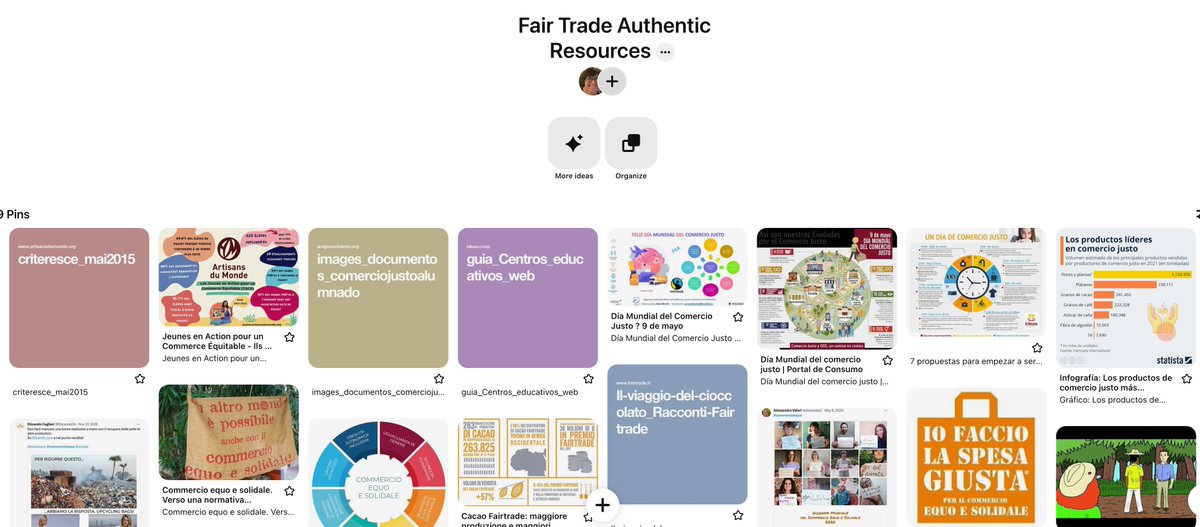 New Pinterest board on the topic of Fair Trade. Authentic resources for multiple languages here:pinterest.com/grahnforlang/f… Thank you Anna Burkett DeFrancisci for the inspiration!