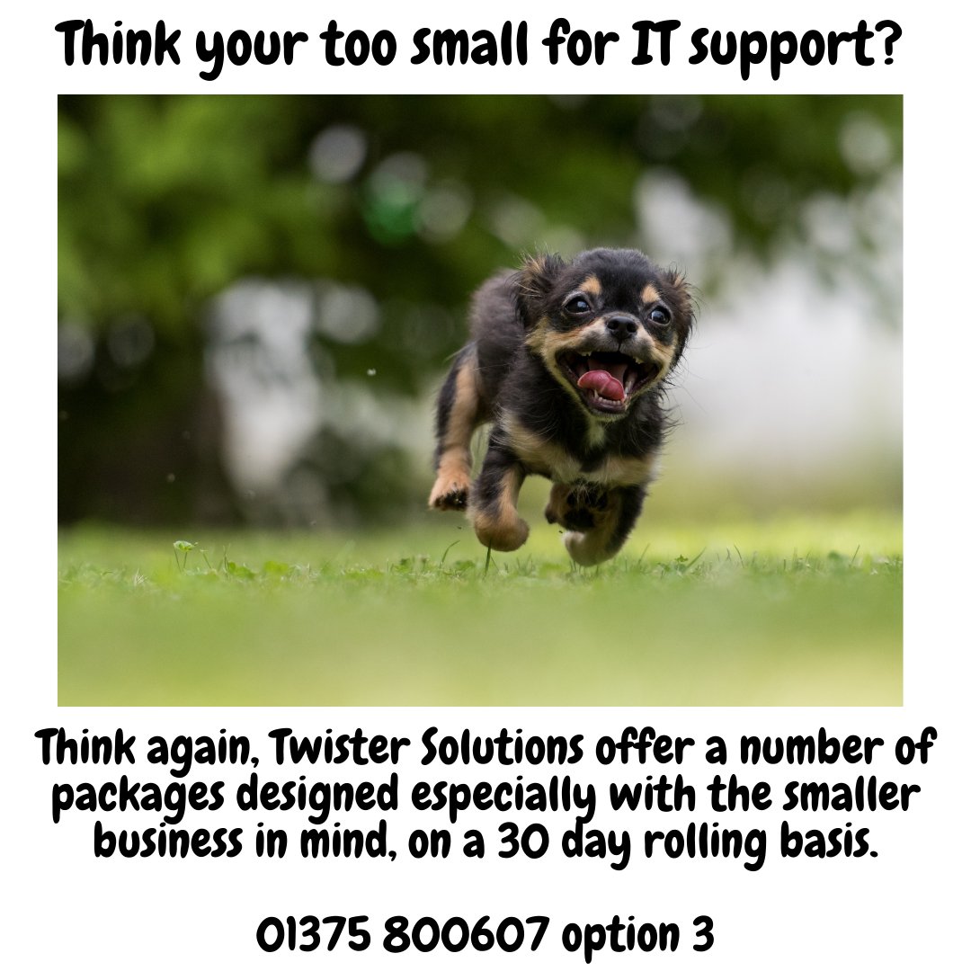 twistersolution's tweet photo. Just need occasional help? Fed up with dealing with a different person every time? Looking for that personal touch? We've got you covered 🤓 https://t.co/KXKNmAMMOv