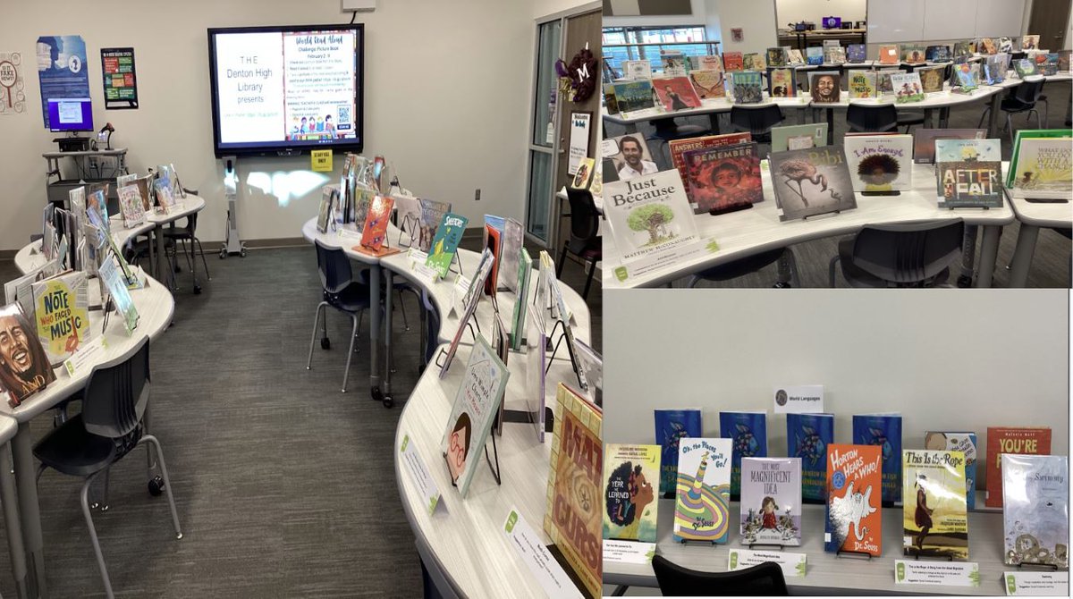 Denton H.S. Library (@dentonhslib) on Twitter photo <a href="/Denton_High/">Denton High School</a> today's a great day to pick a picture bookπ to engage & support your curriculum at the Picture Book Parade. <a href="/dentonisdlib/">Denton ISD Libraries</a> <a href="/dentonisd/">Denton ISD</a> #DentonISDengaged <a href="/Denton_High/">Denton High School</a> today's a great day to pick a picture bookπ to engage & support your curriculum at the Picture Book Parade. <a href="/dentonisdlib/">Denton ISD Libraries</a> <a href="/dentonisd/">Denton ISD</a> #DentonISDengaged
