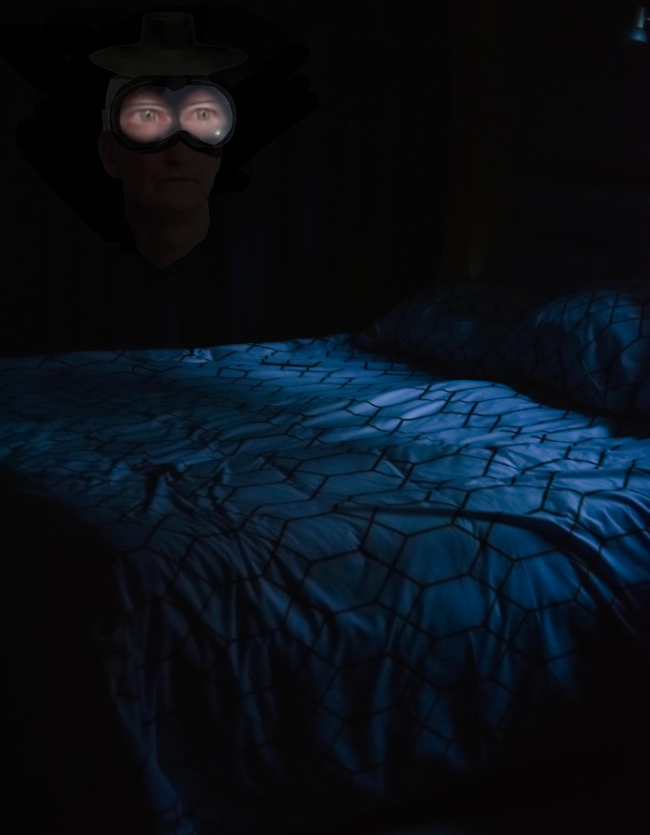 I wonder if the Vision Pro's EyeSight feature will work at night. If so my favorite new activity will be walking into the pitch black bedroom with only my glowing eyes visible to terrify your partner