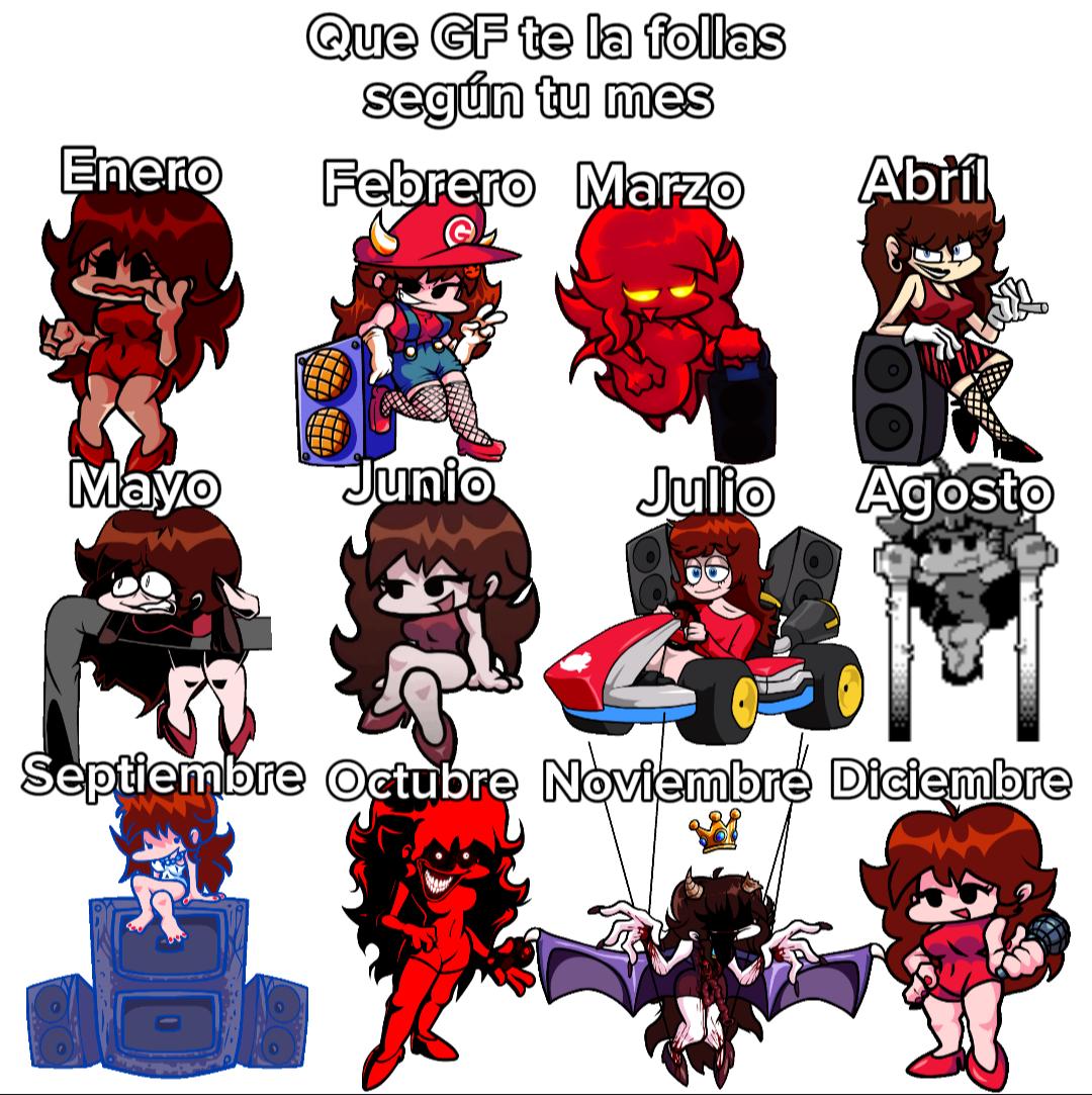 UnnaturalFunkin's tweet photo. Cuál GF escojes 🗿 espero leer todas sus respuestas.

#FNF #FridayNightFunkin #GF #fnfgirlfriend #mariomadness #MariosMadness #mariomadnessv2 #mariosmadnessv2 https://t.co/wqW8xVWEn0
