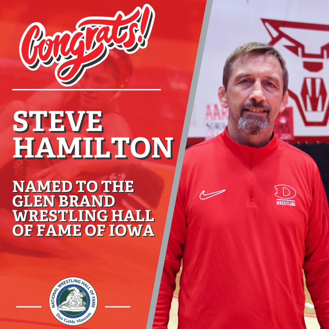 DALTON HIGH’S STEVE HAMILTON NAMED TO THE GLEN BRAND WRESTLING HALL OF FAME OF IOWA:

Read more on our website: daltonpublicschools.com/news/dalton-pu…