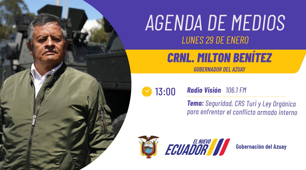 Gobernación del Azuay (@goberazuay) on Twitter photo 