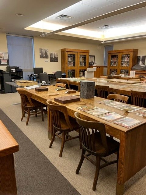 Photos from our @westernuHistory @westernupubhist open house that we hosted last Friday. We exhibited some never-before-seen new acquisitions from 2023 including archival items related to No.10 Stationary Hospital, war diaries, Wright Bros Orchestra as well as maps and rare books