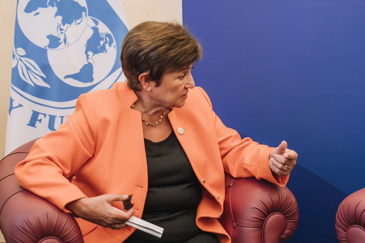 PMEthiopia's tweet photo. On the sidelines of the Italy-Africa Summit, Prime Minister @AbiyAhmedAli held a discussion with IMF Director, Kristalina Georgieva.

#PMOEthiopia https://t.co/m61sCkgRrY