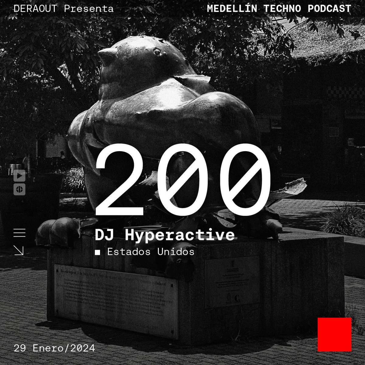 deraout's tweet photo. MTP 200 - Medellin Techno Podcast Episodio 200 - Dj Hyperactive by Deraout on #SoundCloud 
https://t.co/WSou8WEGET

@djhyperactive https://t.co/yIBaT7jqaj