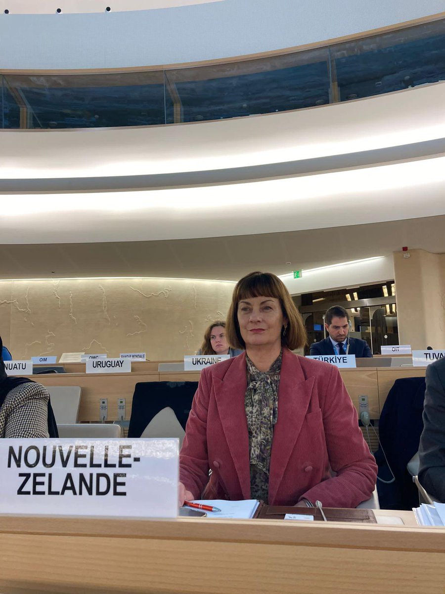 🇳🇿is pleased to engage in 🇨🇳s UPR. We call on 🇨🇳to ratify the ICCPR and OP2; uphold freedom of thought, conscience and religion for all ethnic and religious minorities; and prohibit all forms of discrimination including on grounds of sexual orientation and gender identity.