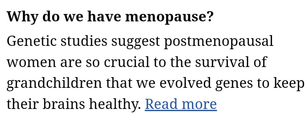 Bozenka_2023's tweet image. Hi @newscientist, #linkfail. I clicked on Why do we have menopause in your newsletter ... only to be directed to an article about declining sperm levels