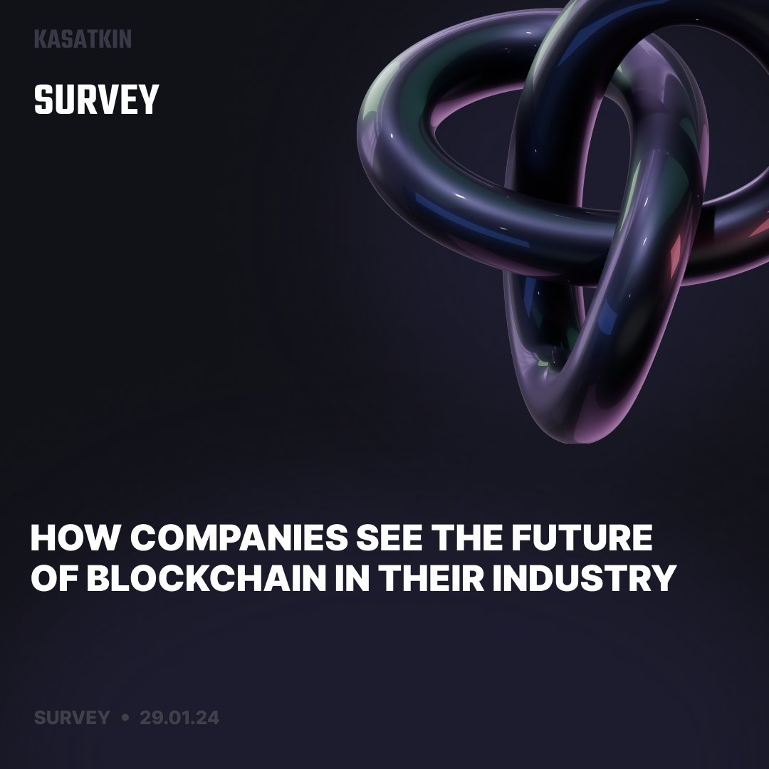 KasatkinLab's tweet image. We have posted a small survey on how companies see the future of blockchain in their industry. Go to our LinkedIn profile to familiarize yourself with it!🚀💼📊

linkedin.com/feed/update/ur…

#BitcoinDifficulty #CryptoRegulation #BitcoinETF #BlockchainInnovations