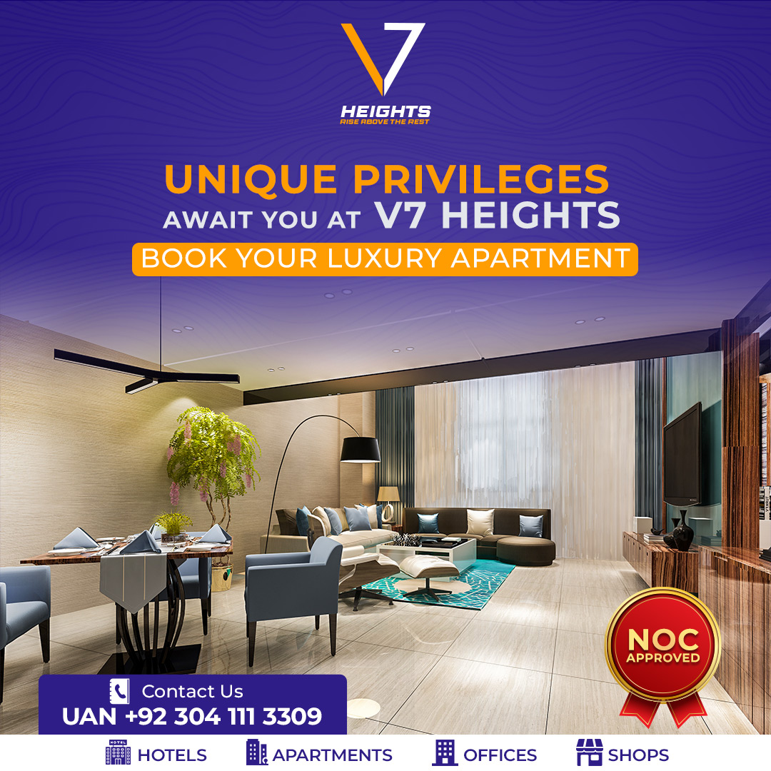 V7Heights's tweet photo. Experience exclusive luxuries at 𝐕𝟕 𝐇𝐞𝐢𝐠𝐡𝐭𝐬 - Reserve your upscale apartment today for a lifestyle beyond compare.

𝐂𝐚𝐥𝐥 𝐧𝐨𝐰 𝐟𝐨𝐫 𝐦𝐨𝐫𝐞 𝐢𝐧𝐟𝐨𝐫𝐦𝐚𝐭𝐢𝐨𝐧: +92-304-111-3309
.
.
.
#V7Heights #RiseAboveTheRest #RealEstate #V7Residences #LuxuryLiving #Jhelum https://t.co/70aLn4P1ya
