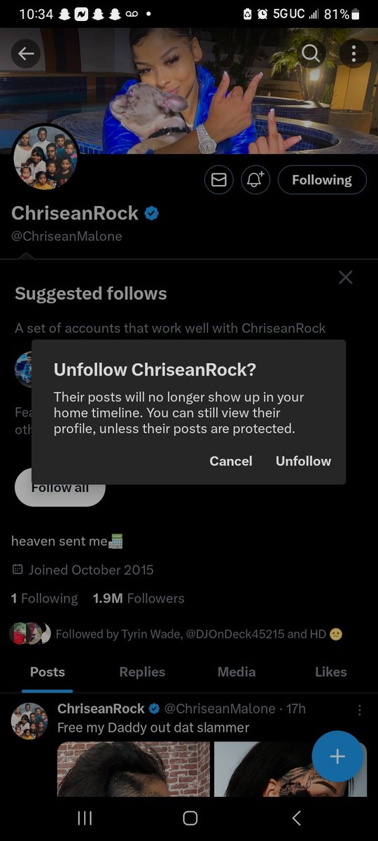 itsMzApple2U's tweet photo. @ChriseanMalone, yeah, you are too dumb for me to even support you anymore. You let a lot of pll down by being this mf stupid... &amp; dnt forget, that mf is not the one supporting you. WE ARE!! &amp; You're losing a lot of support. You are a STUPID B**CH! Oh &amp; I can fight. So keep calm! https://t.co/BvMze5M4Z8